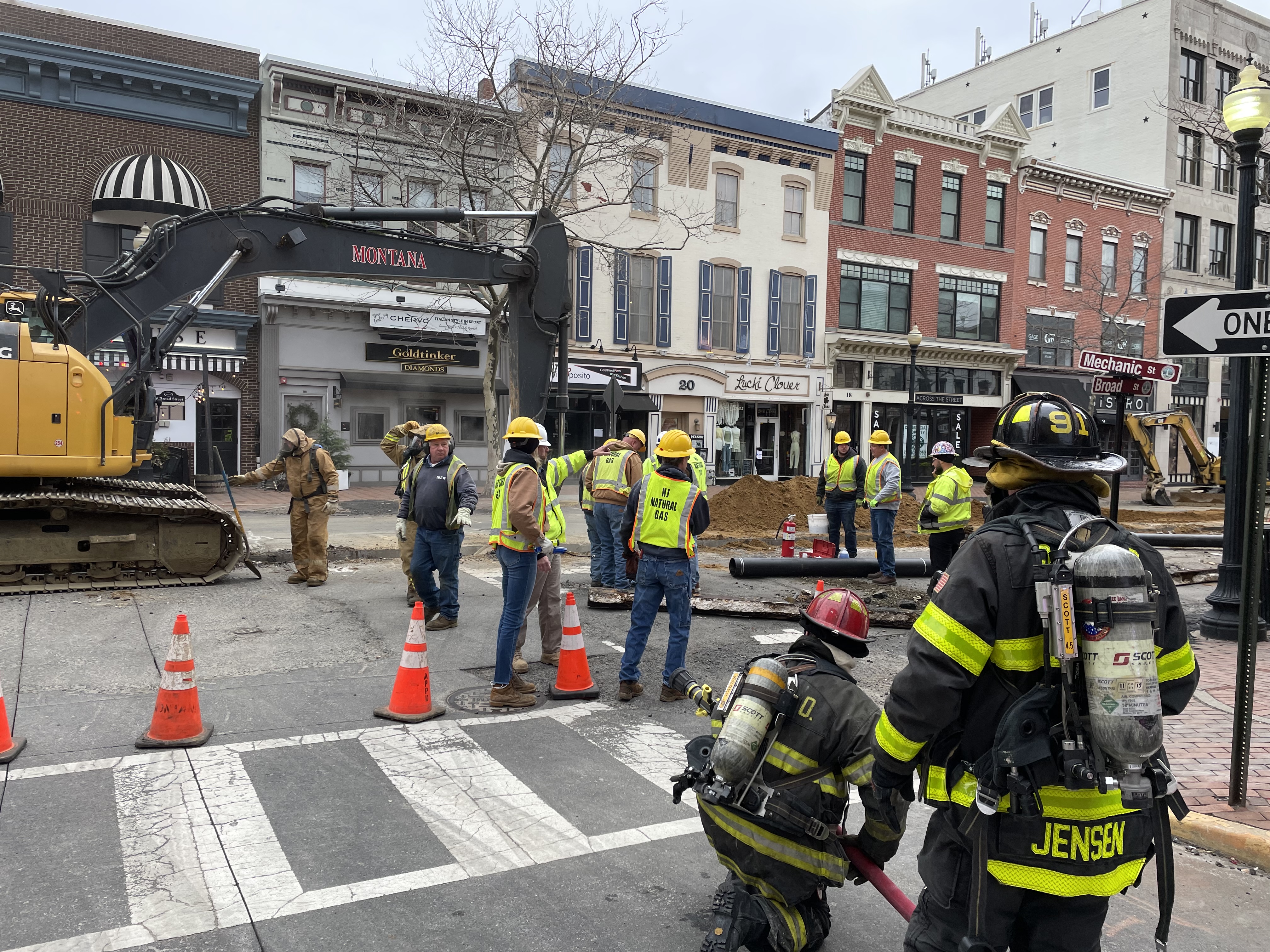 Broad Street Gas Leak